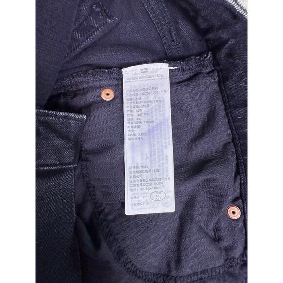 Abercrombie & Fitch Jeans Women Size 33 / 16R Black Super Skinny High Rise D603 - Picture 7 of 15